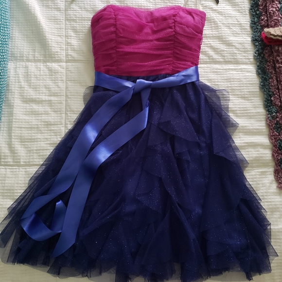 Teese Me Strapless 2 Color Dress - Picture 1 of 3